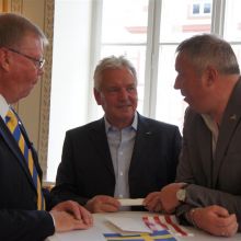 Empfang 10 Jahre Partnerschaft Wismar-Kalmar